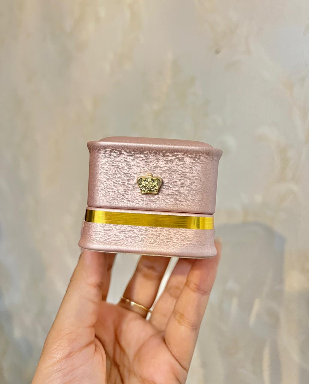 COFRE ROSADO LUXURY ANILLO