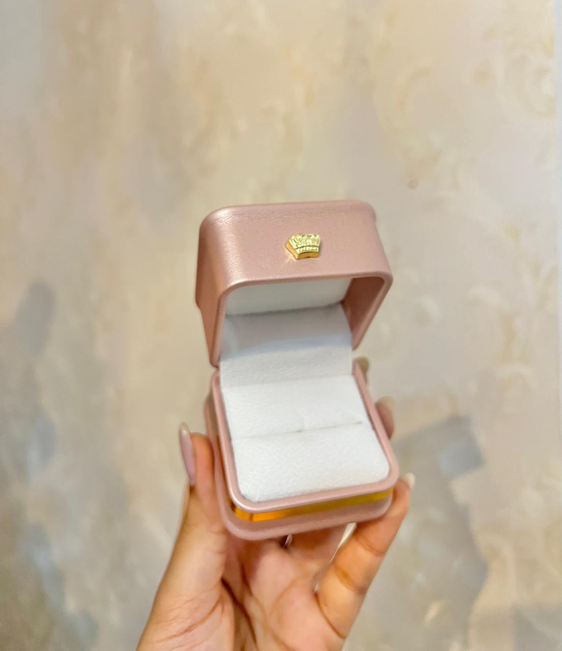 COFRE ROSADO LUXURY ANILLO
