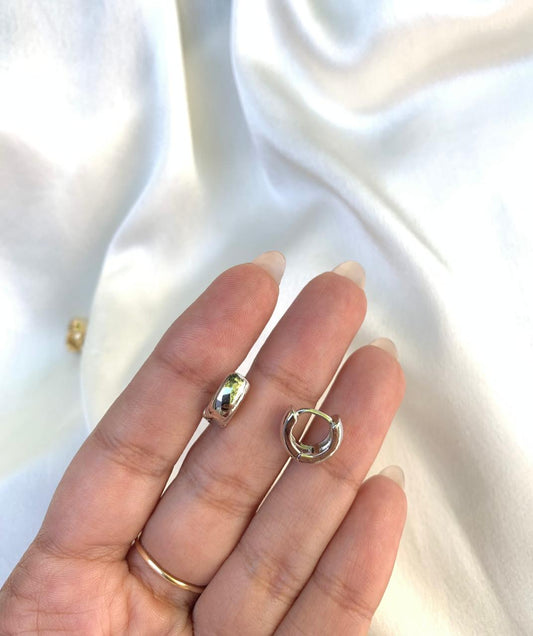 HUGGIES LISOS PLATEADOS 10MM