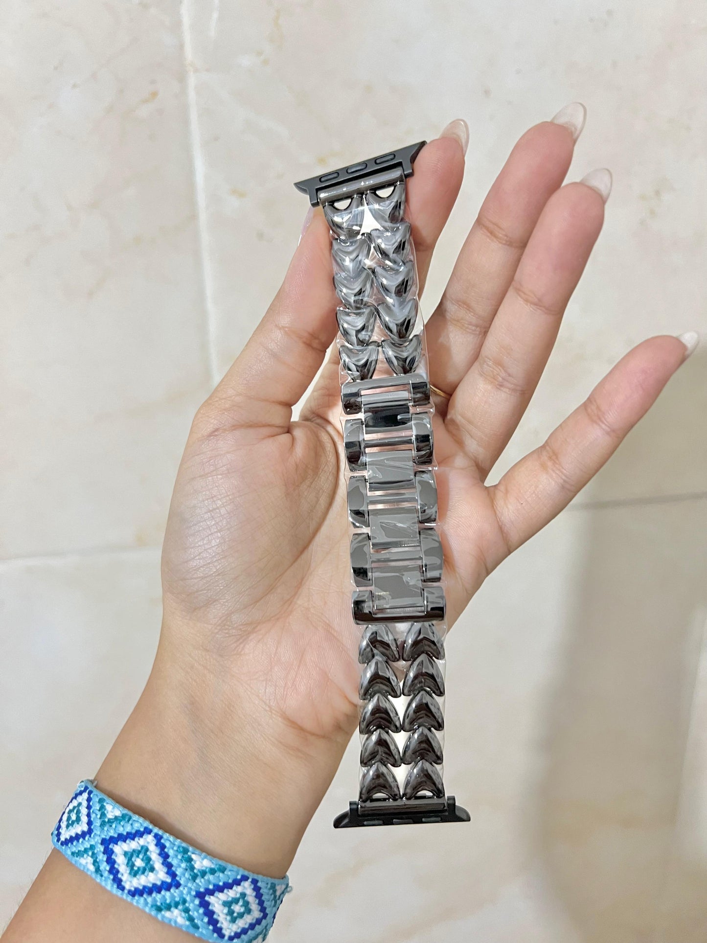 MANILLA APPLE WATCH NEGRA