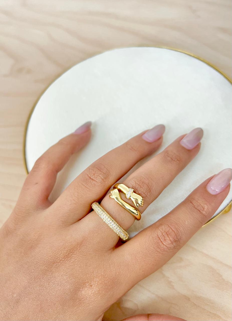 ANILLO SEMI CRISTALES