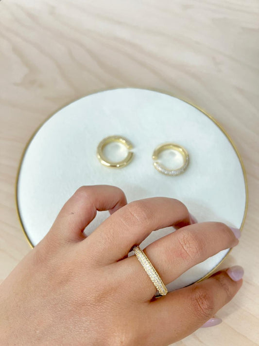 ANILLO SEMI CRISTALES