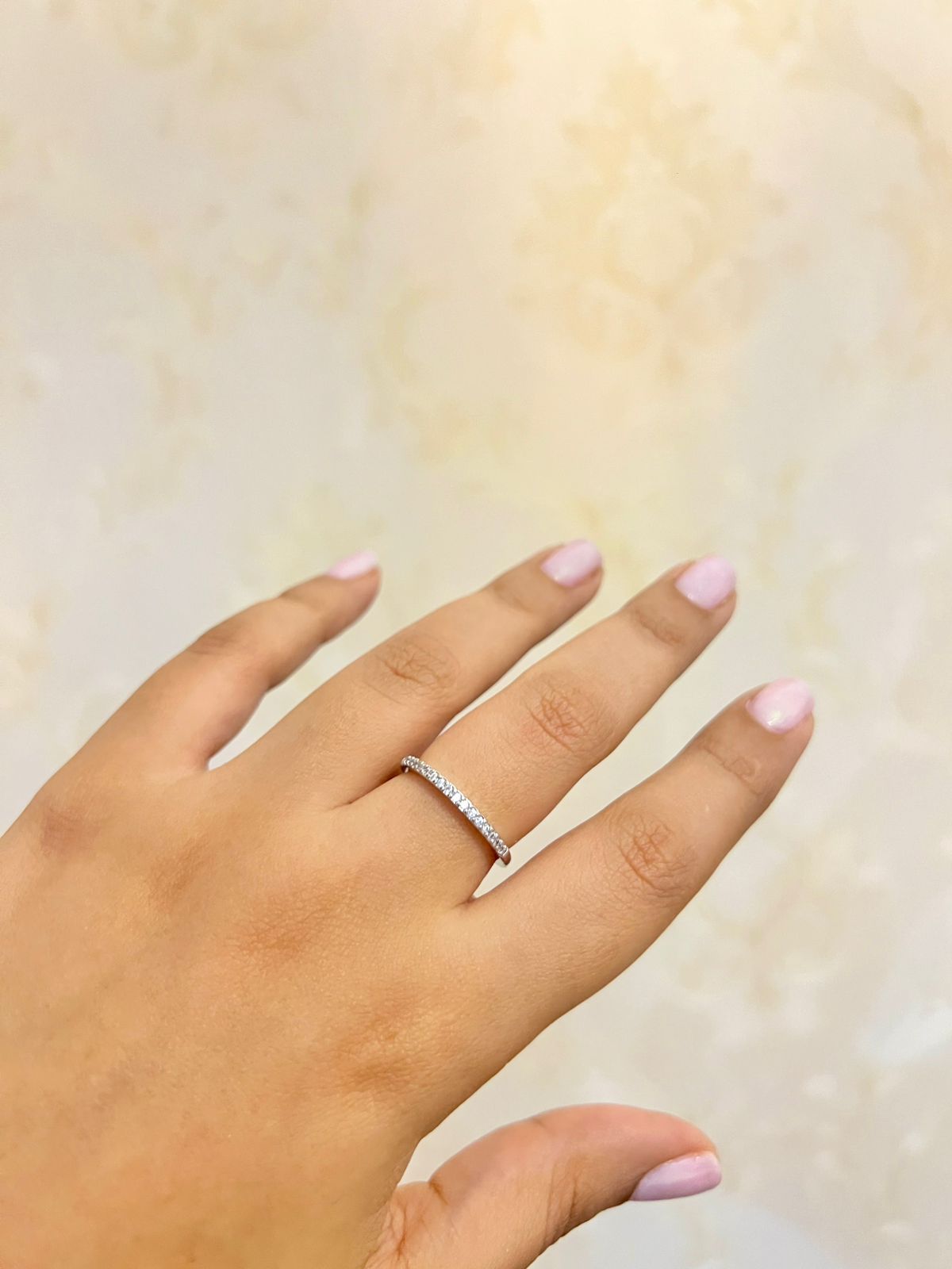 ANILLO CLASICO PLATEADO