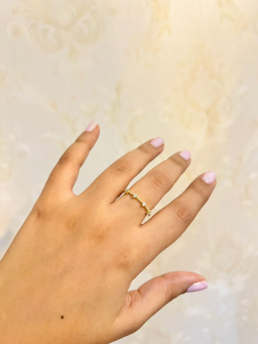 ANILLO 4 CRISTALES