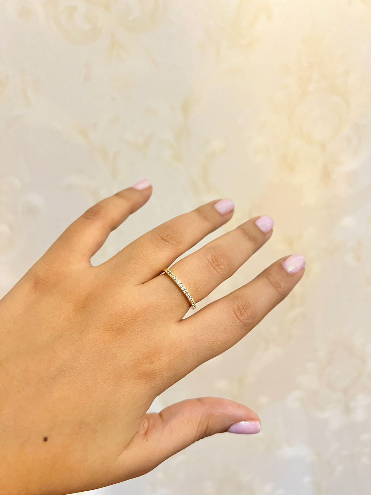 ANILLO CLASICO DORADO