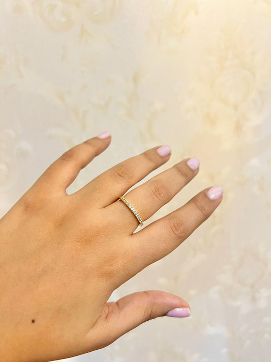 ANILLO CLASICO DORADO