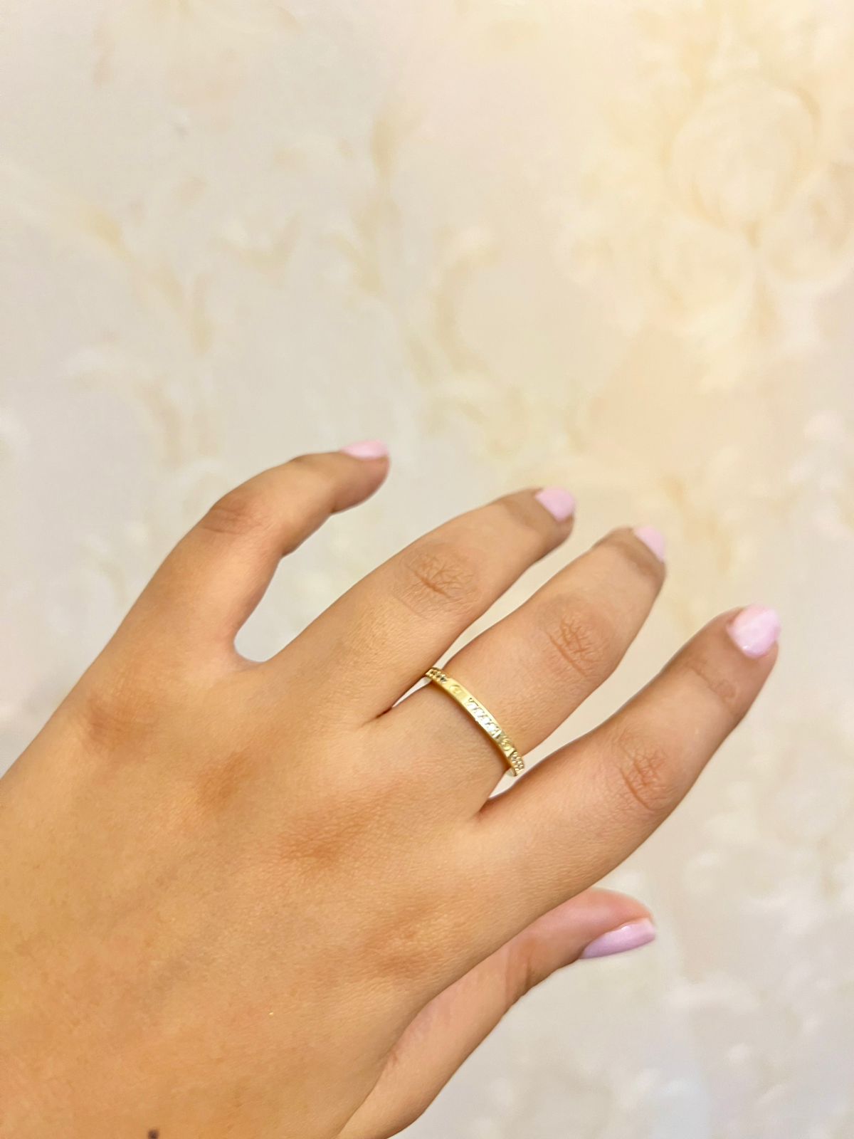 ANILLO CARTIER DORADO