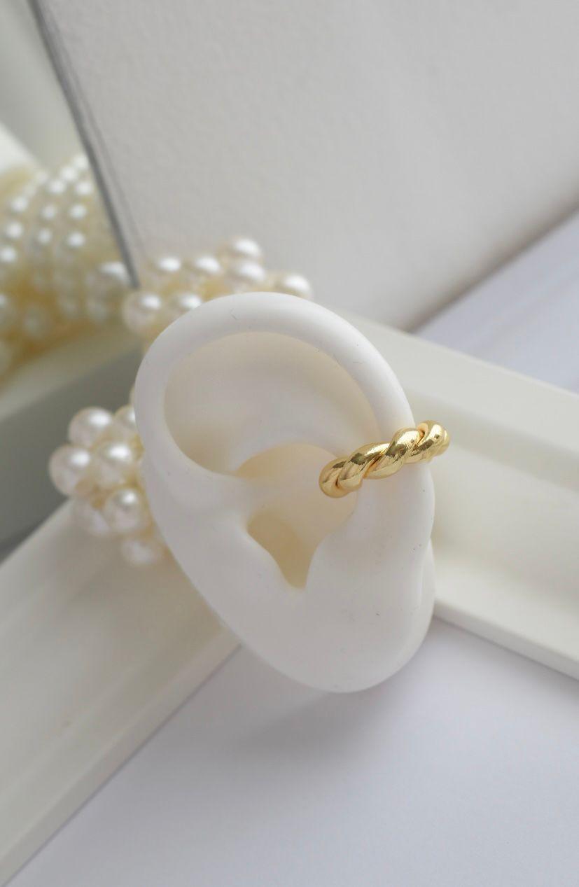 EARCUFF LAZO DORADO